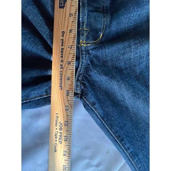 Rock & Republic Womens Henlee Jeans 38 (37.5) Medium Wash Button Fly Flaw - Picture 14 of 16